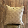 Almofada com Textura- Fita Bege