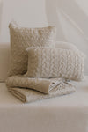 Almofada em Tricot Quadrada e Retangular | Almofada Decorativa Premium | Casa Consolatio